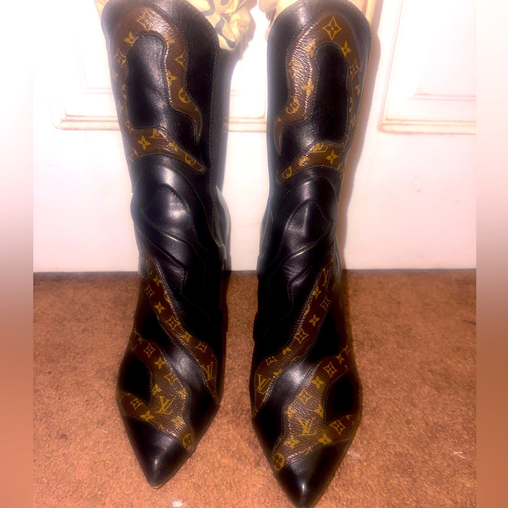 Louis Vuitton women’s Fireball Ankle Boot